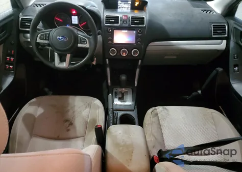 2017 Subaru Forester 2.5I from USA, damaged, VIN JF2SJABC9HH407381